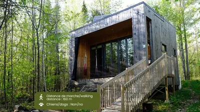 Gallery image of Cabin Zoobox des cervidés in Eastman
