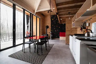 Gallery image of Cabin Zoobox des cervidés in Eastman