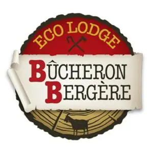 a sign for a boston beer company with a cow at Eco Lodge Bûcheron Bergère in Ormstown