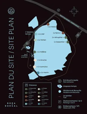 a map of the archaeological site of paphos at MiniBora Le moka - Cantons-de-l'Est in Bury
