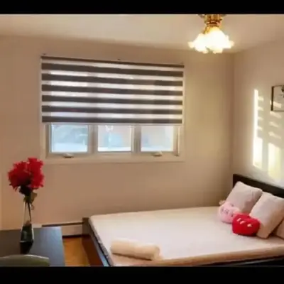 Montreal One-Bedroom Apartment Number1 with shared-bathroom and shared kitchen