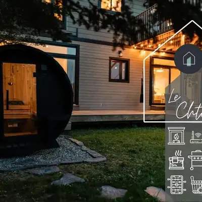 Chalet Chti - bord de l'eau mont Orford