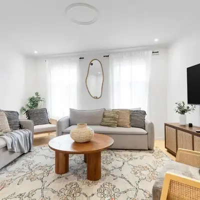 Boho Luxe 2-Floor Retreat Sleeps 6 Private Patio