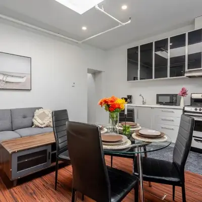 Spacious 1BDR Mezzanine on Bishop Central MTL