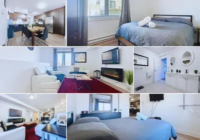 Gallery image of Élégant et cosy - 2 chambres bien équipé et parking gratuit in Montréal