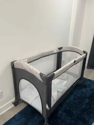 a bunk bed in a corner of a room at Baraqah Residence Gorgeous New 5BD Home 15mins-MTL in Longueuil