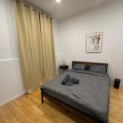 1 bedroom apartment near Montreal downtown with parking