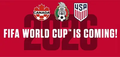 a logo for the fifa world cup is coming at McGill Les Petits Studios, Downtown & Nightlife in Montréal