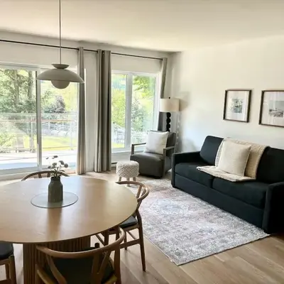 Ski in out condo sur la montagne