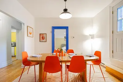 Gallery image of Colorful Downtown Apartment with Terrace in Montréal