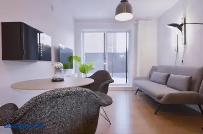 Gallery image of 102 - Romance Cozy 2BR with Patio, Gym, Parking, DT&Airport in Montréal