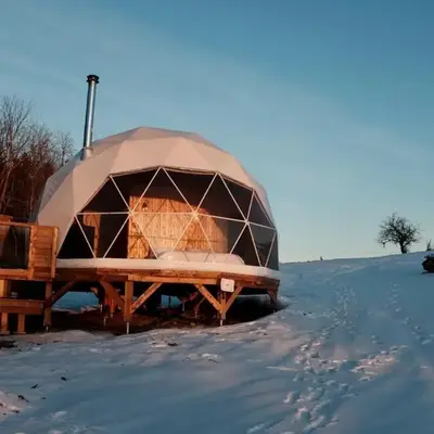 Mi-clos - luxury pods with private jacuzzi and sauna